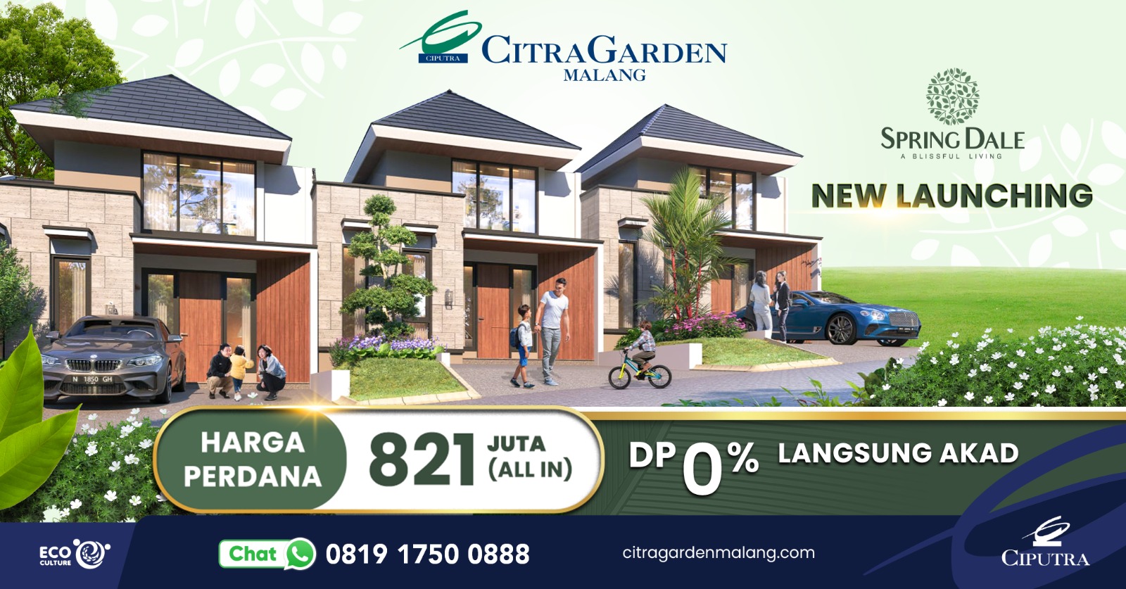 RUMAH 1 LANTAI UNTUK KELUARGA MUDA YANG IDEAL DENGAN HARGA YANG TAK MAHAL