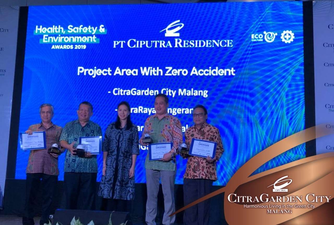5th HSE Awards 2019; Health, Safety & Environment Akar Budaya PT Ciputra Residence Ciptakan Zero Accident